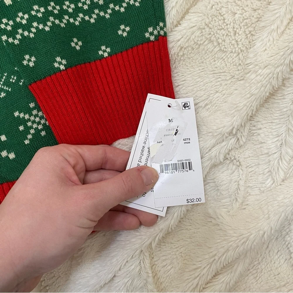 NWT Elf Son of a Nutcracker Ugly Christmas sweater Sz M - Picture 6 of 6